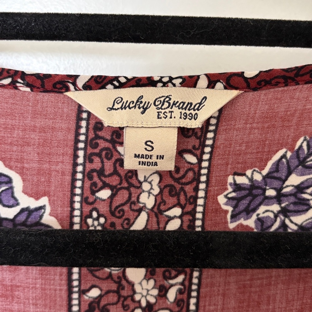 Lucky Brand Floral Blouse - Picture 2 of 3